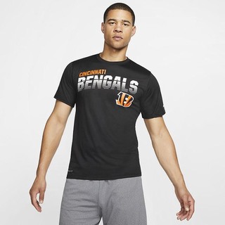 Tricouri Nike Legend (NFL Bengals) Maneca Lunga Barbati Negrii | KBDR-53421